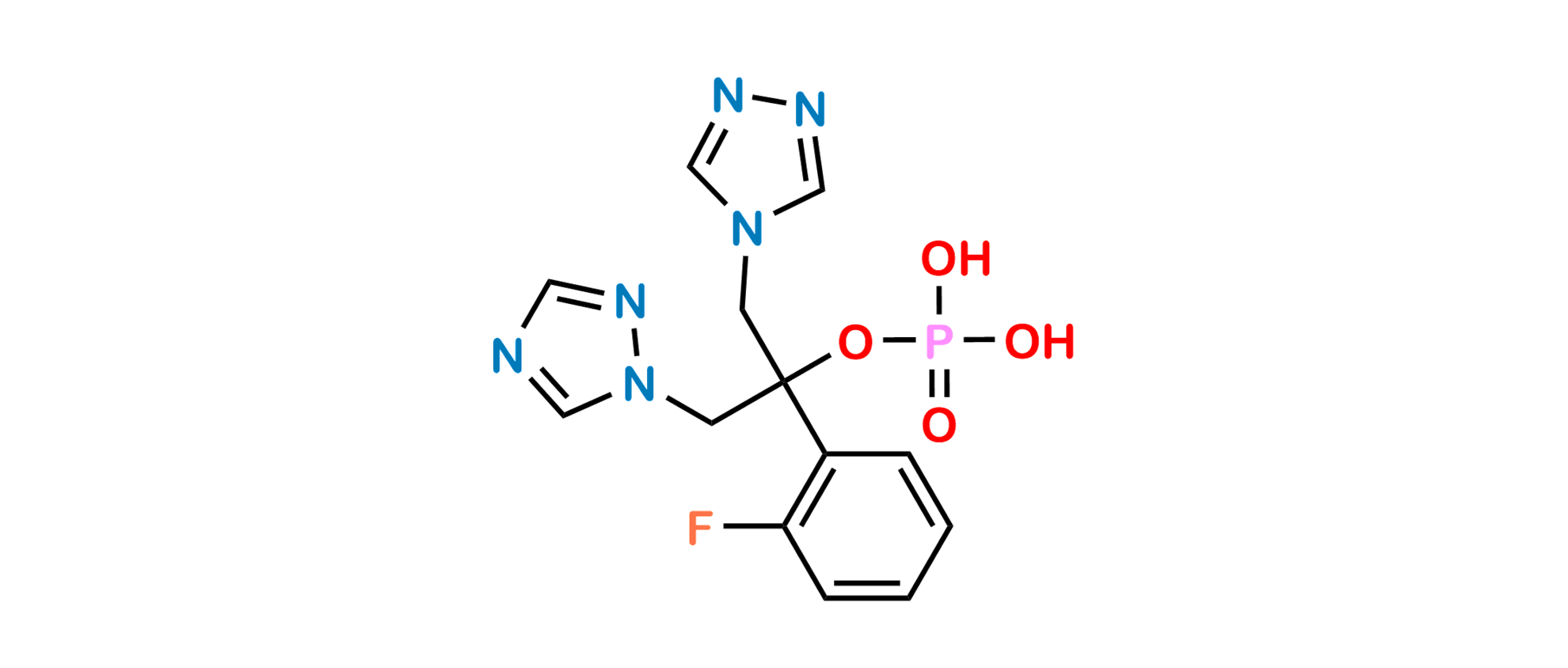 Picture of Fosfluconazole Phosphate Impurity 2