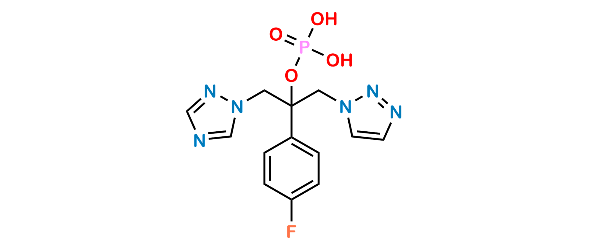 Picture of Fosfluconazole Phosphate Impurity 3