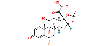 Picture of Fluocinolone Acetonide EP Impurity A 