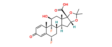 Picture of Fluocinolone Acetonide EP Impurity B 