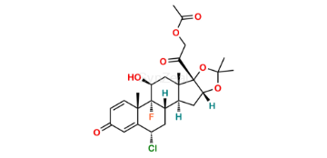 Picture of 21-Acetyl-6α-chlorotriamcinolone Acetonide