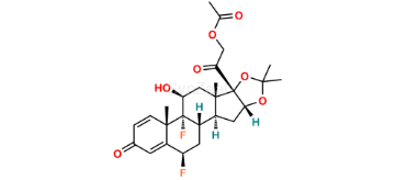 Picture of 21-Acetyl-6β-fluorotriamcinolone Acetonide