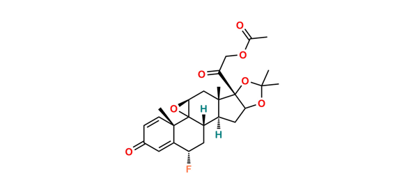 Picture of 6-Alfa-Fluoro Epoxide Acetonide acetate