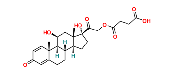 Picture of Methylprednisolone hydrogen succinate EP Impurity E