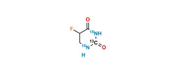 Picture of 5-Fluorodihydropyrimidine-2,4-Dione-13C,15N2