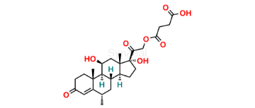 Picture of Methylprednisolone Hydrogen Succinate EP Impurity D