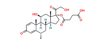 Picture of Methylprednisolone Hydrogen Succinate EP Impurity B