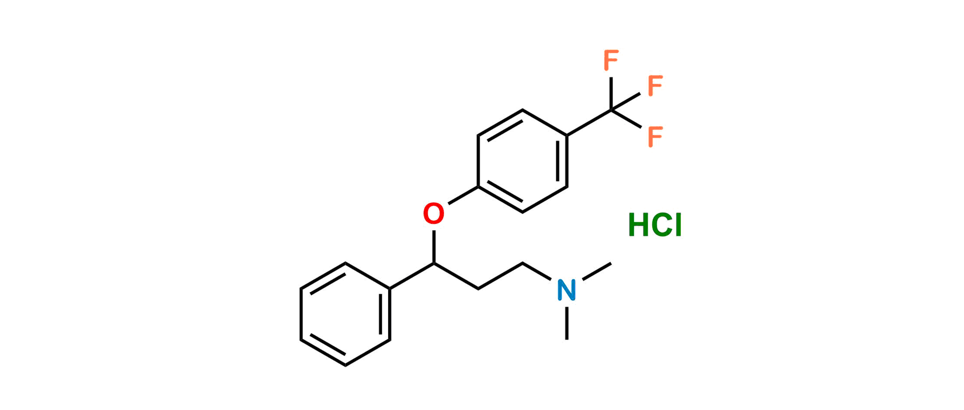 Picture of N-Methyl Fluoxetine (HCl salt)