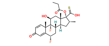 Picture of Fluticasone Carbothioic Acid Impurity