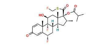 Picture of Fluticasone 21-Isobutyrate