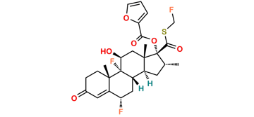 Picture of Fluticasone Furoate 1,2 Dihydro Impurity