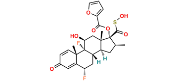 Picture of Fluticasone Furoate Sulfenic Acid Impurity