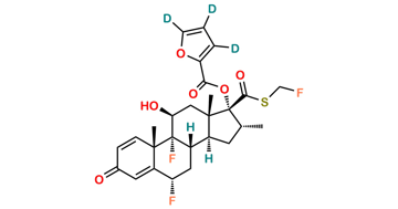 Picture of Fluticasone Furoate D3