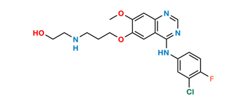 Picture of 3-Desmorpholinyl-3-Hydroxyethylamino Gefitinib