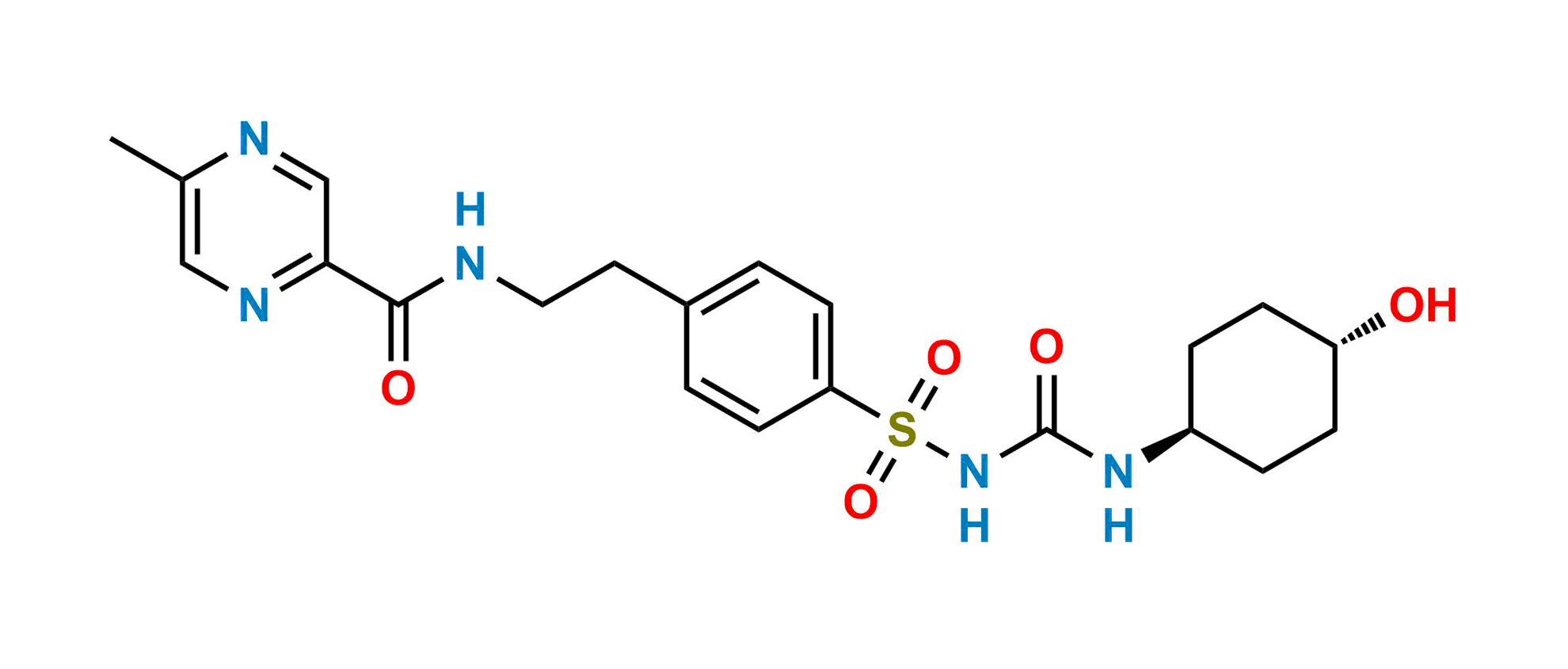 Picture of 4-Trans-Hydroxyglipizide