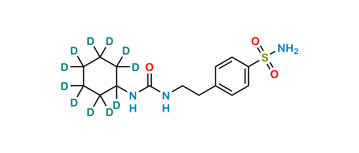 Picture of 1-Cyclohexyl-3-(p-sulfamoylphenethyl)urea-d11