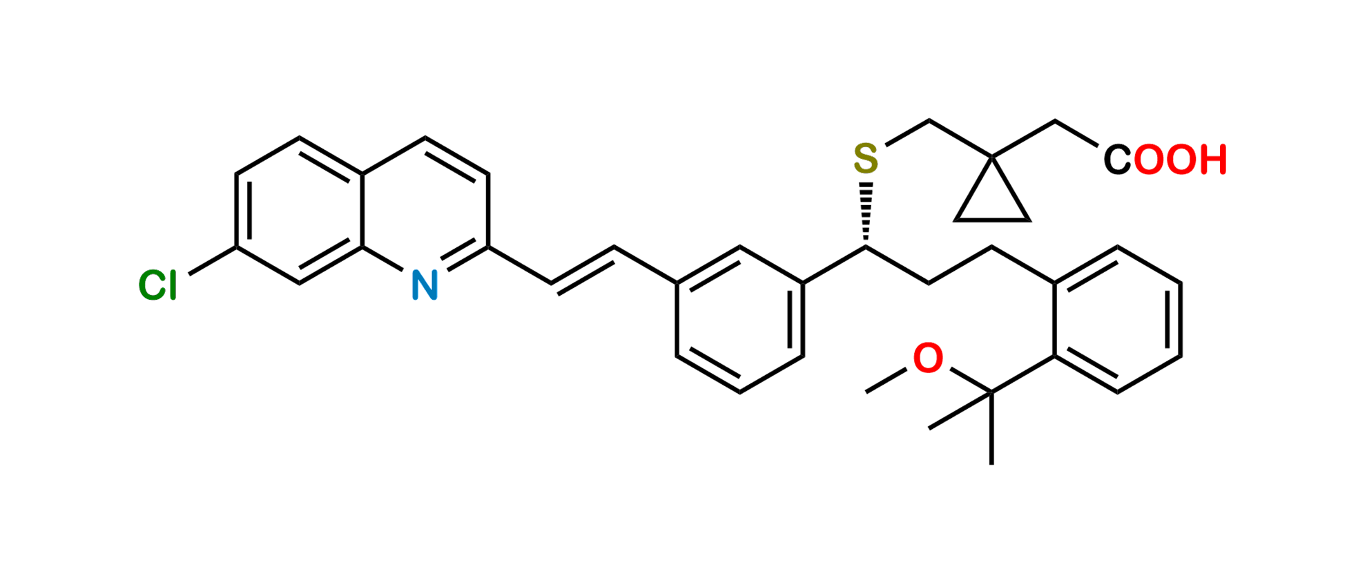 Picture of Montelukast Methyl Ether