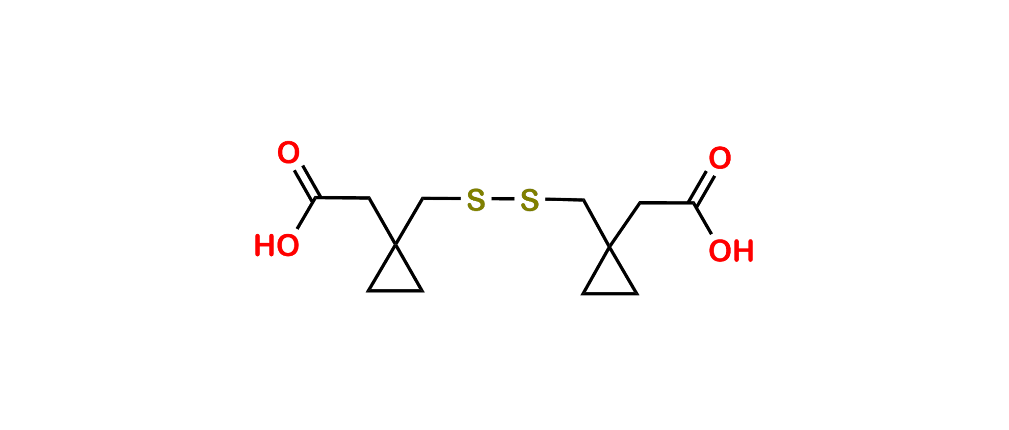 Picture of Montelukast Disulfide Diacid Impurity