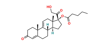 Picture of Δ9(11)-Hydrocortisone 17-Valerate