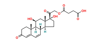 Picture of ∆6 Hydrocortisone Hemisuccinate