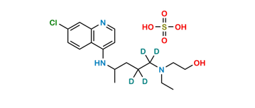 Picture of Hydroxychloroquine-d4 Sulfate