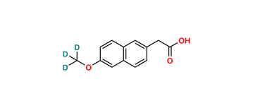 Picture of 6-Methoxy-2-Naphthyl Acetic Acid D3