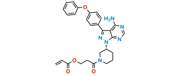 Picture of N-Desacryloyl N-(3-Acryloyl-propanoyl) Ibrutinib