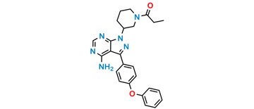 Picture of rac-N-Desacryloyl N-Propionyl Ibrutinib