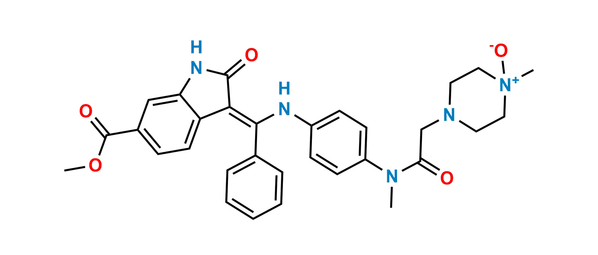 Picture of Nintedanib N-Oxide Impurity 2