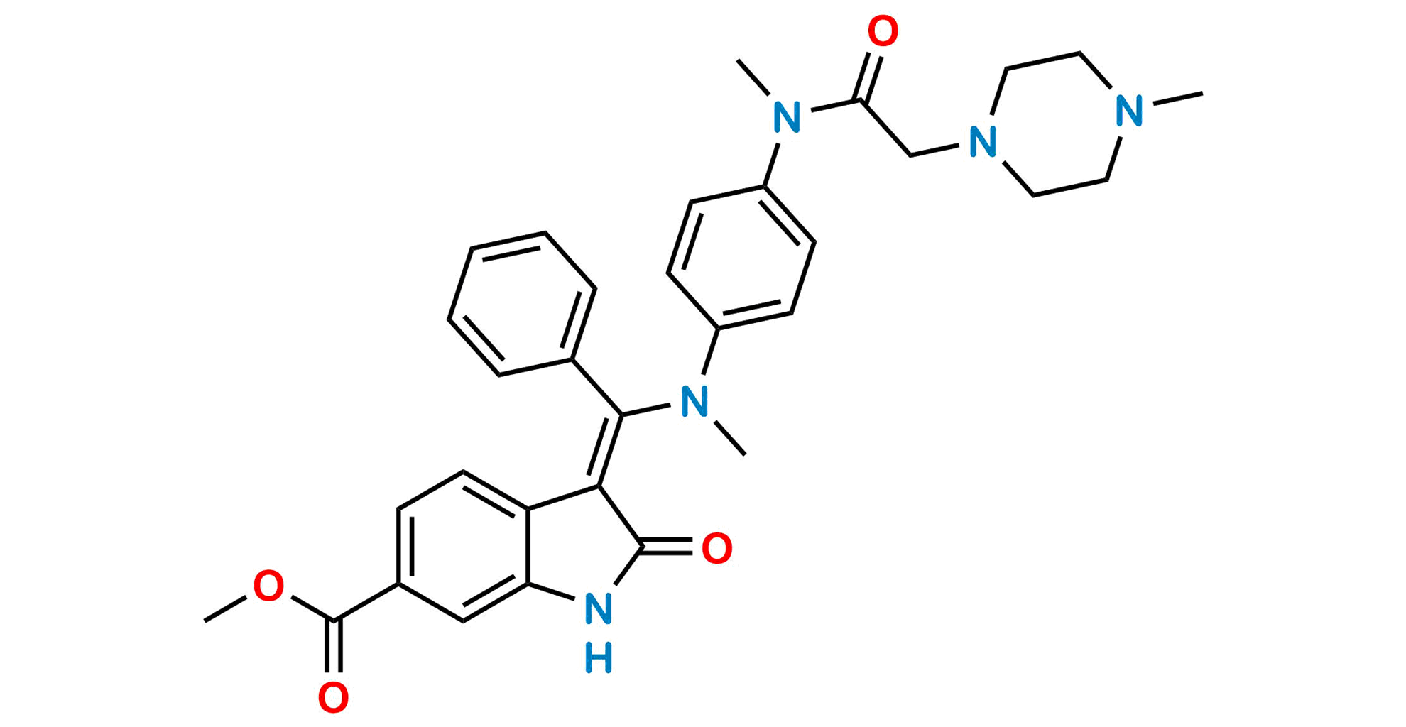 Picture of Nintedanib Methyl Impurity