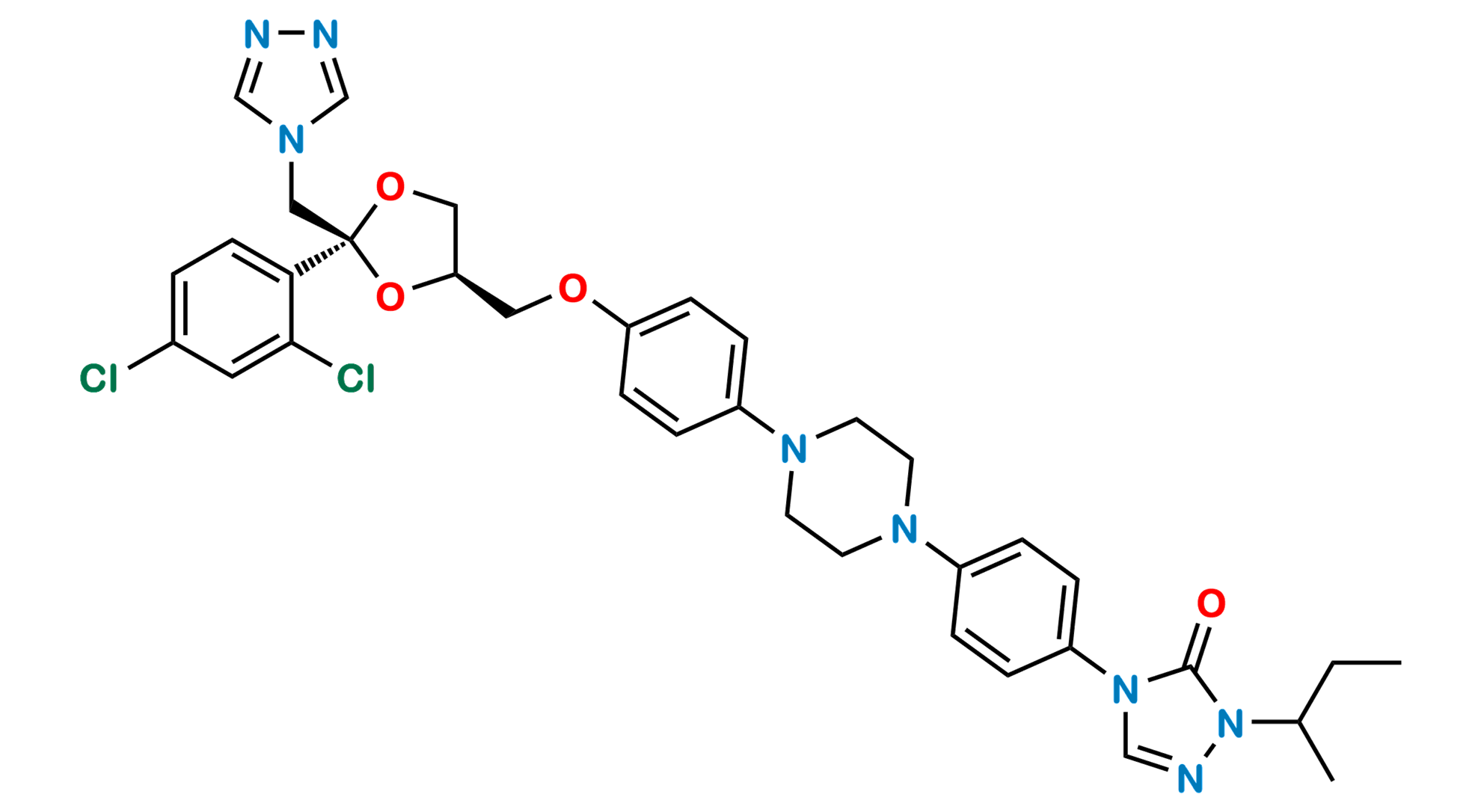 Picture of Itraconazole EP Impurity B