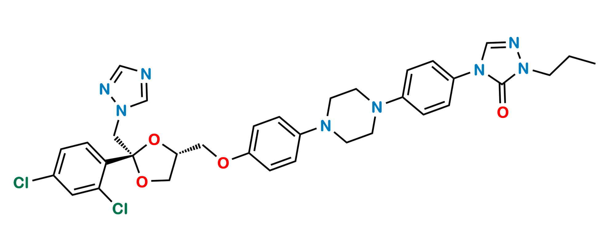 Picture of Itraconazole EP Impurity C