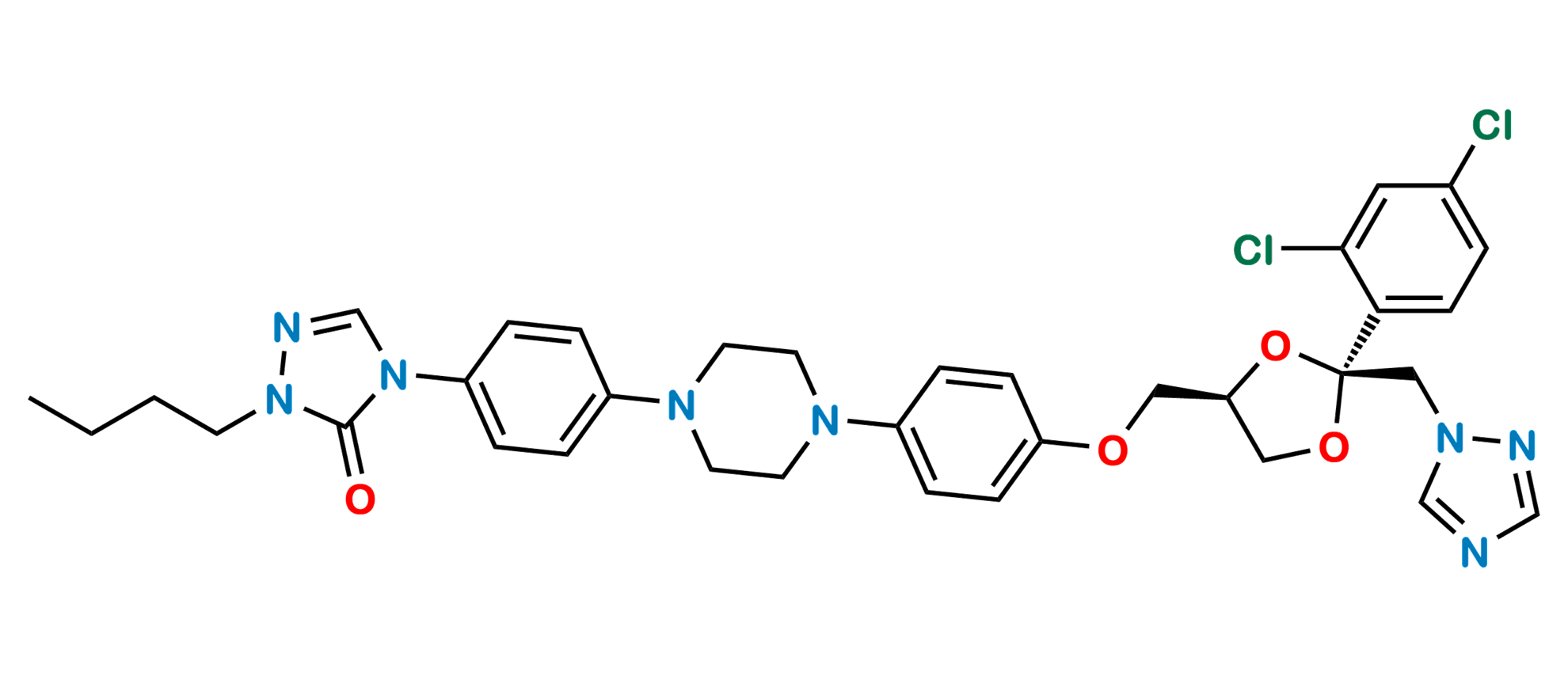 Picture of Itraconazole EP Impurity F