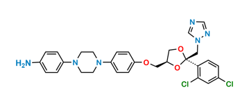 Picture of Itraconazole Aniline Impurity 