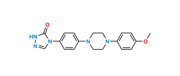 Picture of Itraconazole Methoxy Triazolone Impurity 