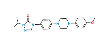 Picture of Itraconazole Methoxy Isopropyltriazolone Impurity