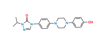 Picture of Itraconazole Hydroxy Isopropyltriazolone Impurity