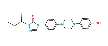 Picture of Itraconazole Hydroxy Isobutyltriazolone Impurity