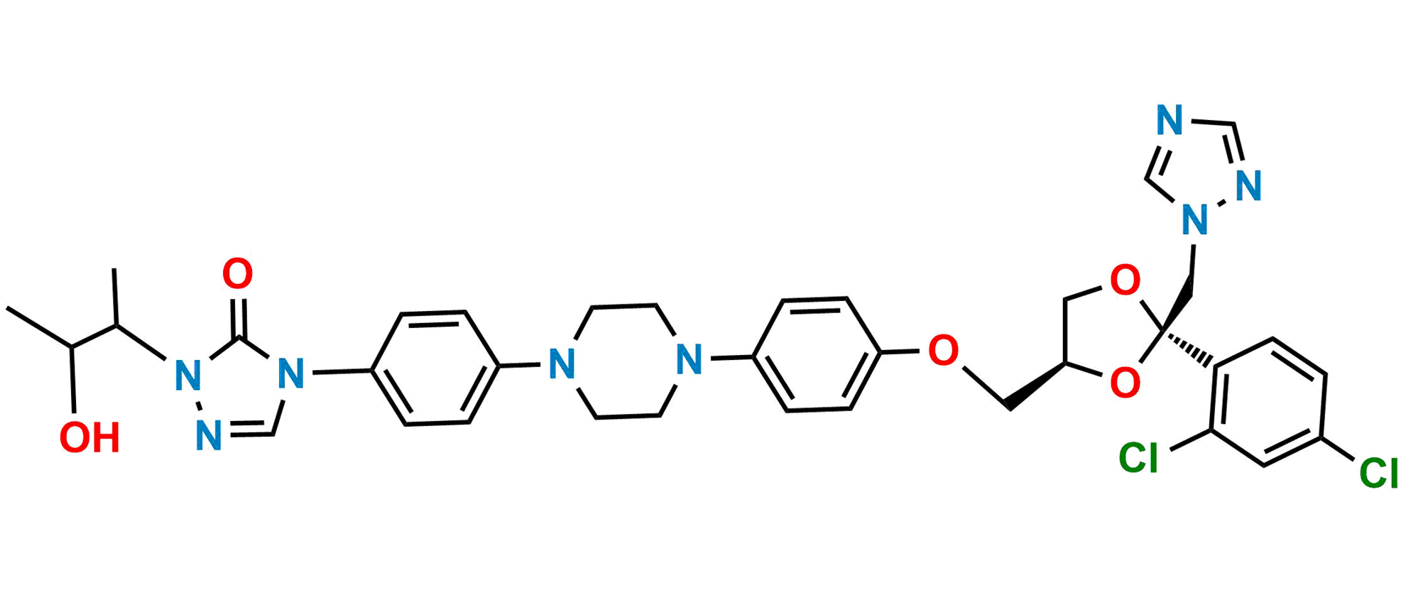 Picture of Itraconazole 2-Hydroxy Metabolite