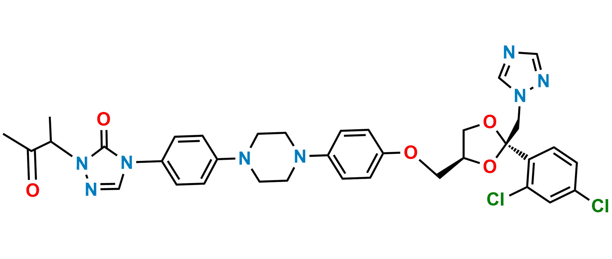 Picture of Itraconazole 2-Oxo Metabolite