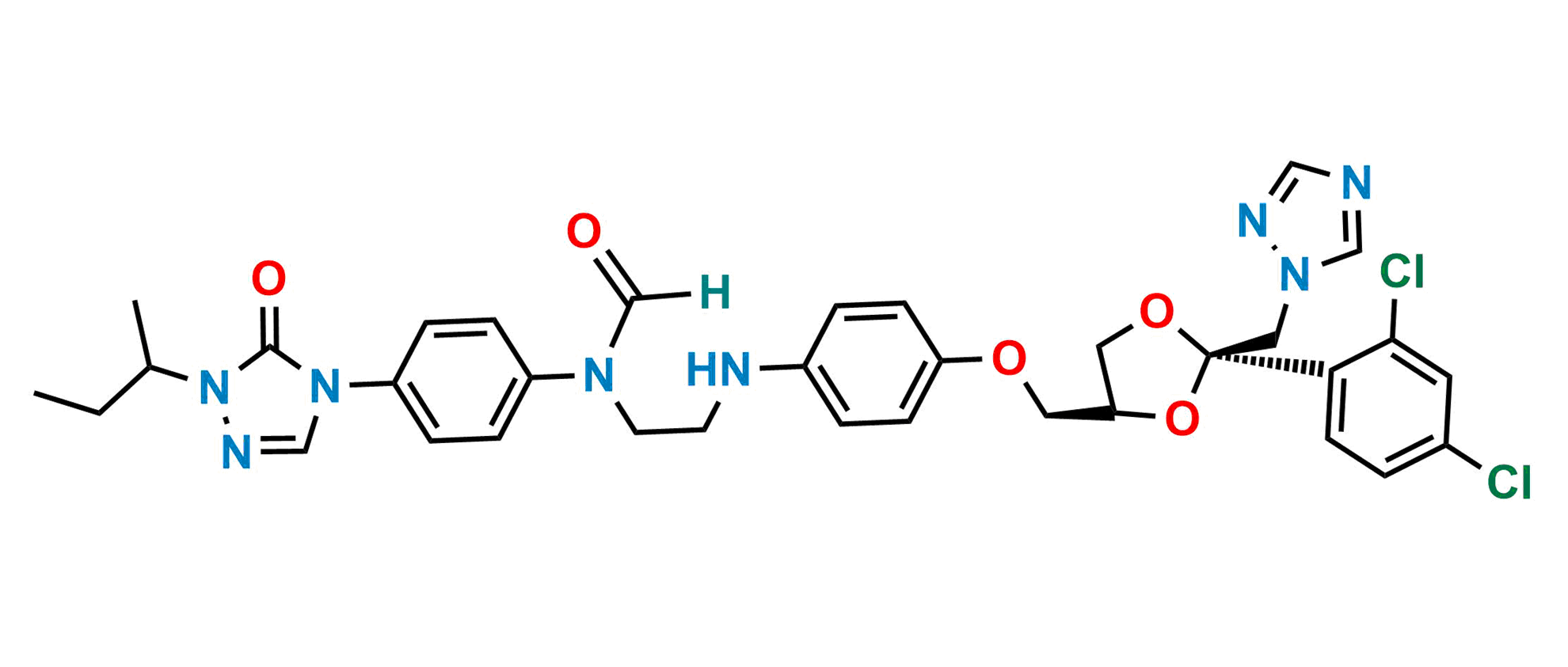 Picture of Itraconazole Impurity 4