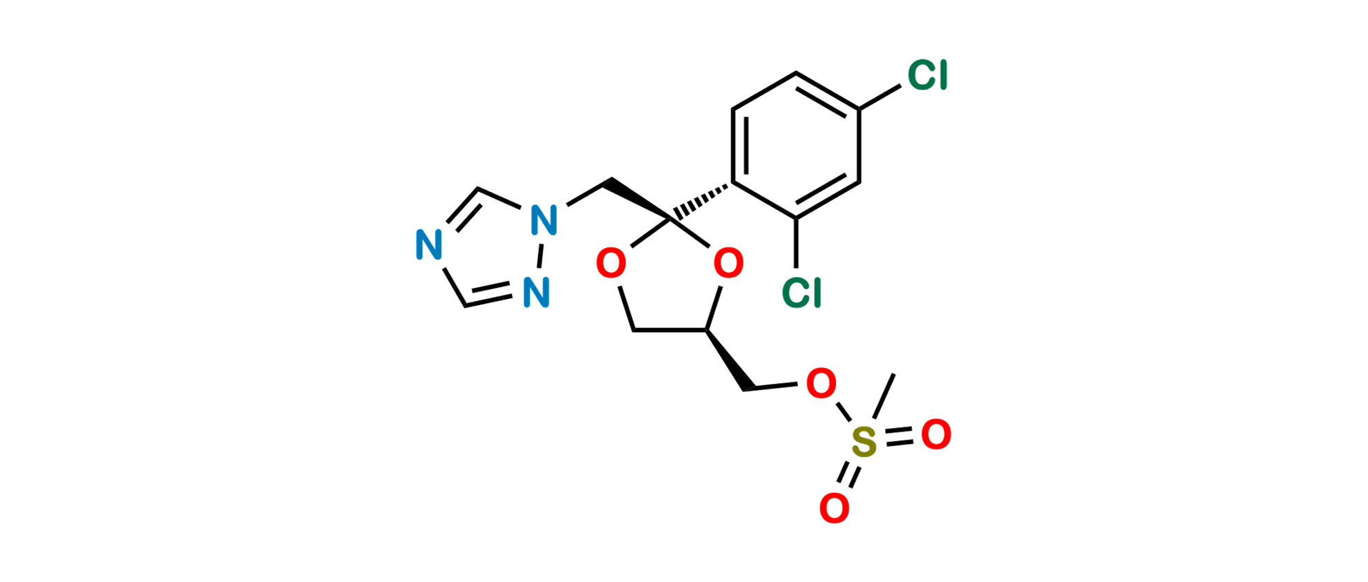 Picture of Itraconazole Impurity 13