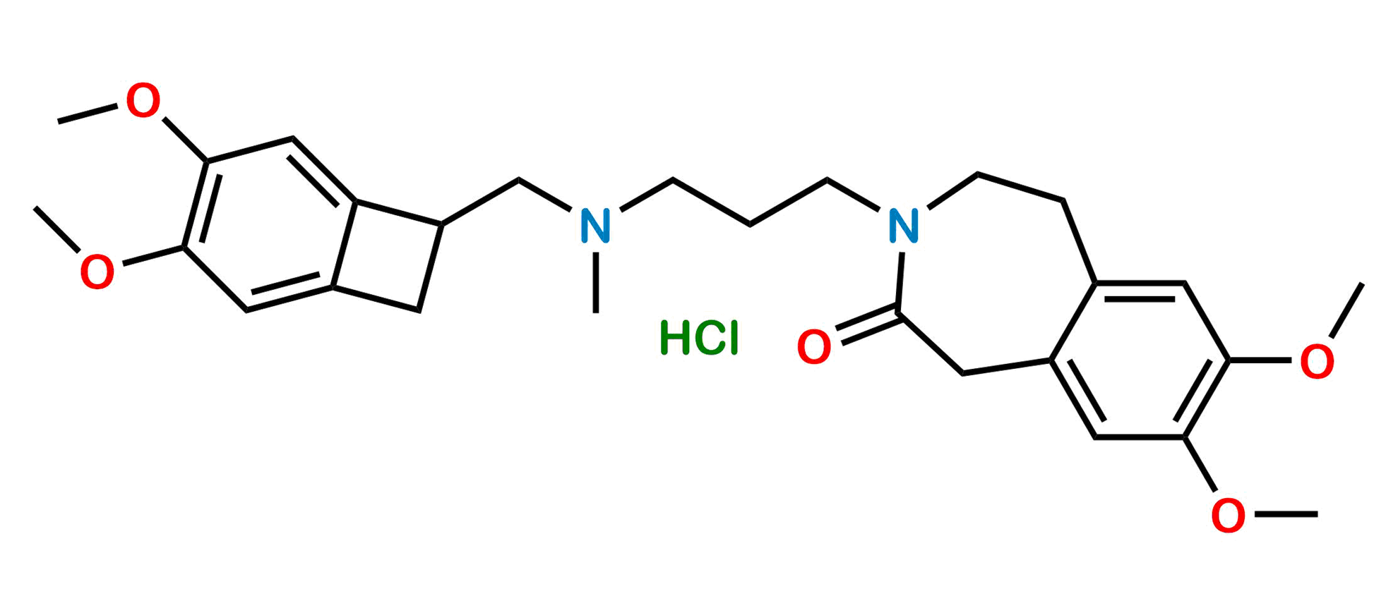 Picture of Rac-Ivabradine HCl