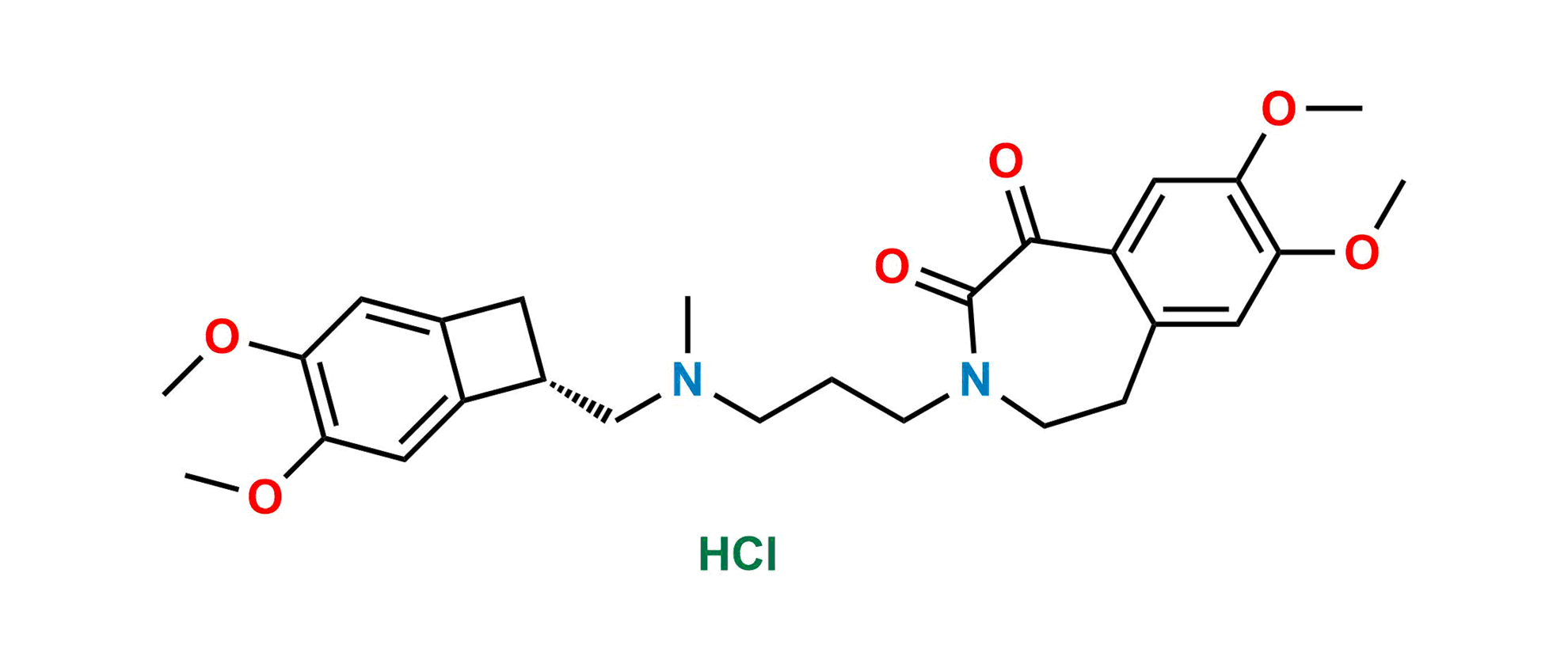 Picture of 1-Oxo Ivabradine Hydrochloride