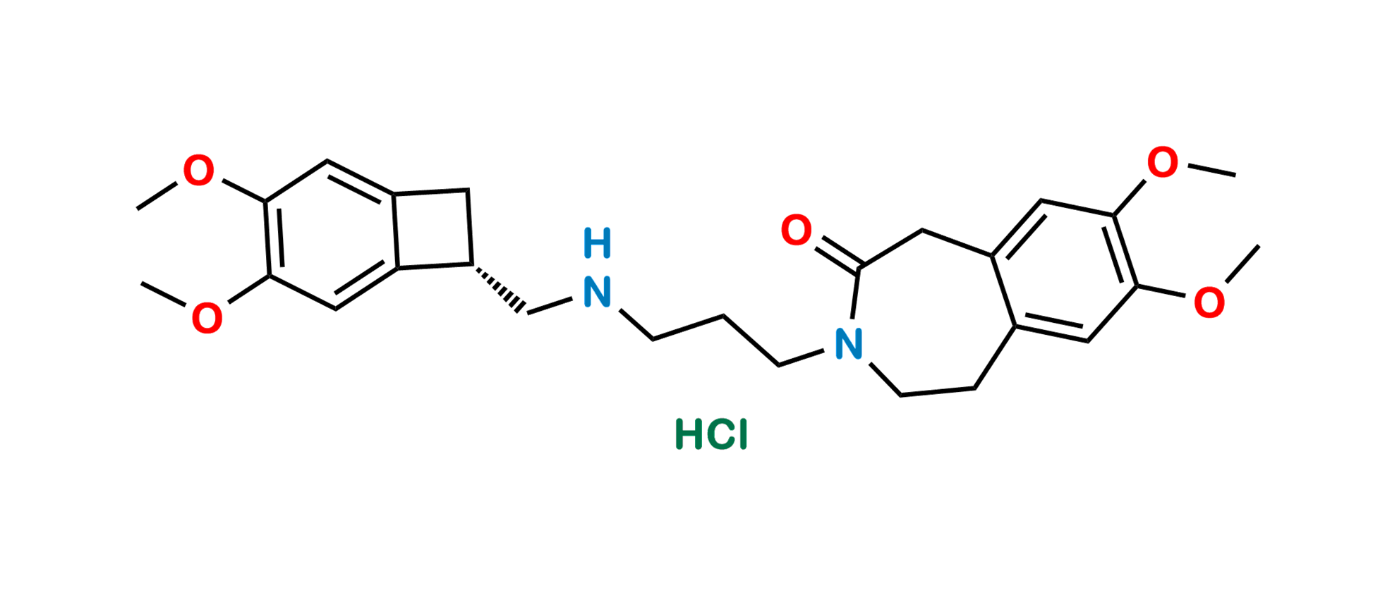 Picture of N-Demethyl Ivabradine Hydrochloride