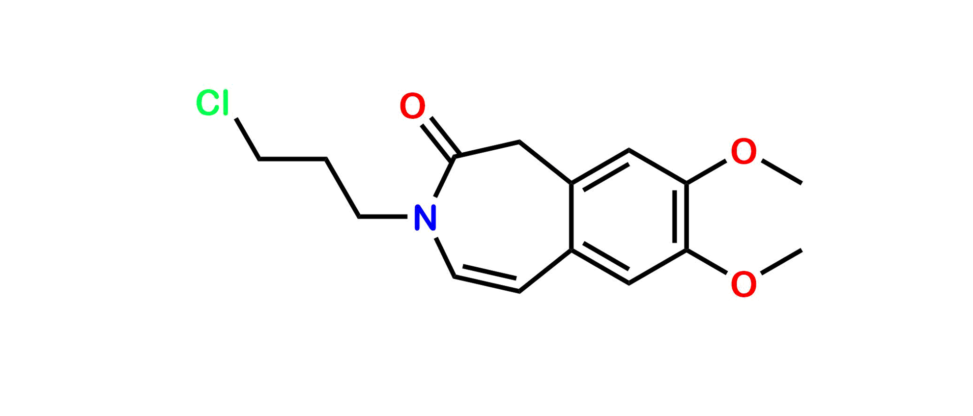 Picture of Ivabradine chloro Impurity