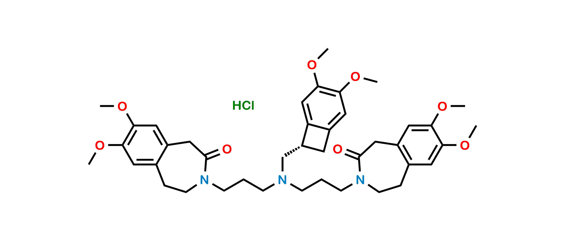 Picture of Ivabradine Dimer Impurity (HCl salt)