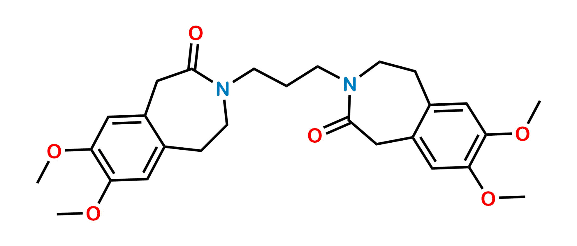 Picture of Ivabradine Bisbenzazepine Analog