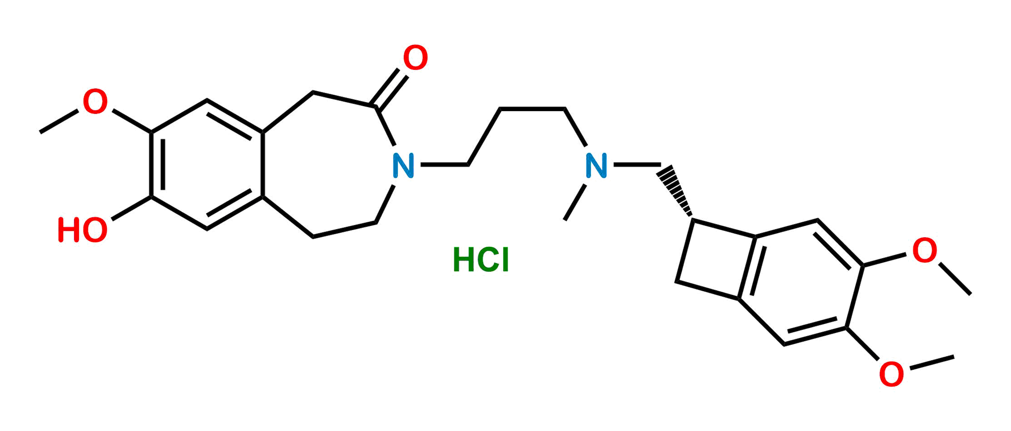 Picture of 7-Demethyl Ivabradine (HCl salt)