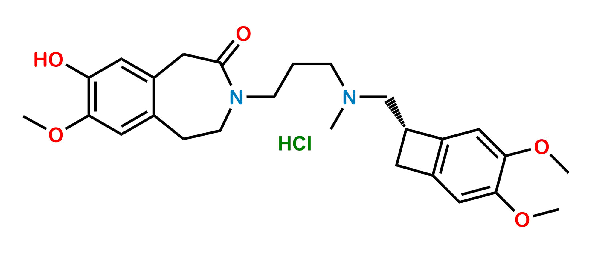 Picture of 8-Demethyl Ivabradine (HCl salt)